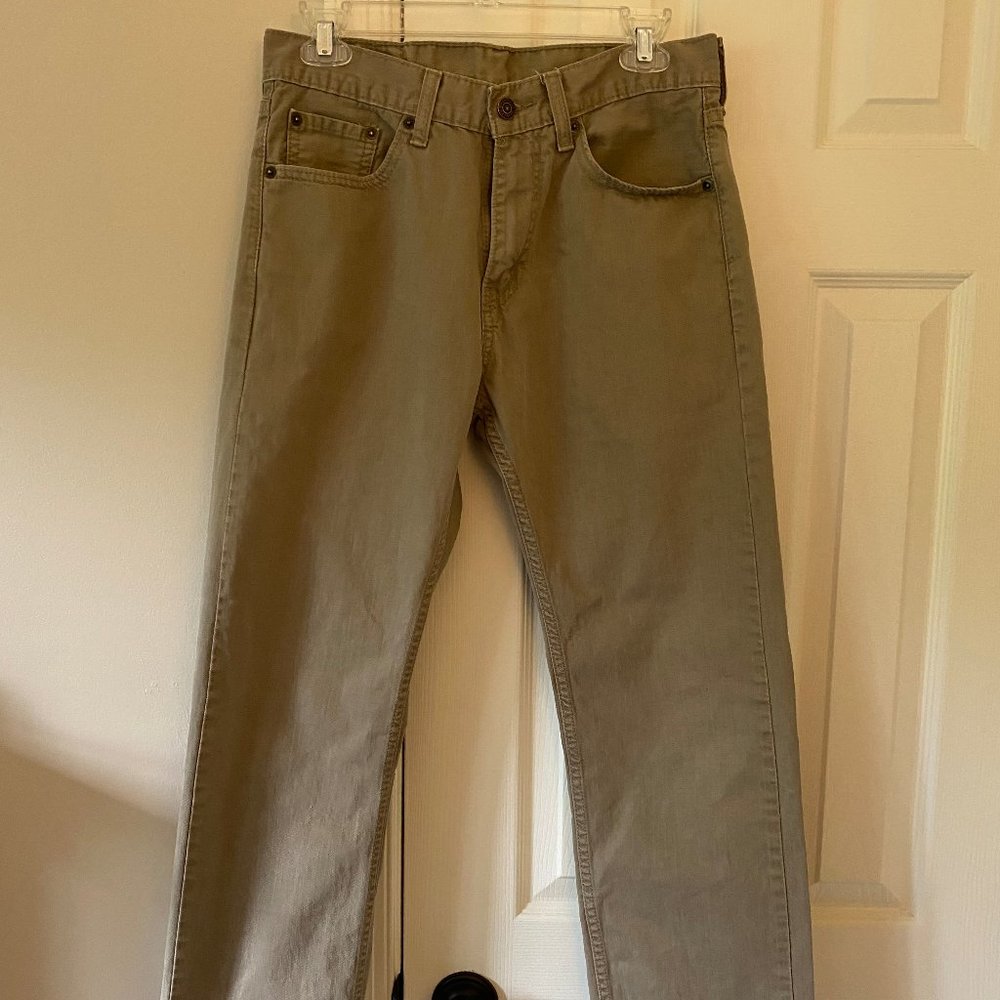 Levi 505 Khaki Jeans